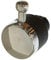 Paxanpax PCK1202 Cooker Hob Hotplate Black and Chrome Control Knob Compatible Fits Rangemaster Leisure 6000, 7000, 8000 Series