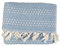 Tuiste Einzelbett Tagesdecke Hellblau Blau, Baumwolle, Couchüberwurf, Sofadecke, kuschelige TV-Decke, Couchdecke, Sesseldecke, Wendedecke, Bettüberwurf, Couch Überzug, Sommerdecke, 150x200 cm