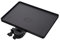 Mikikit Sound Card Tray Microphone Rack Stand - Abs Plastic Holder for Live Broadcast, Compatible with Various Stands, 22 X 16.5 X 2 cm