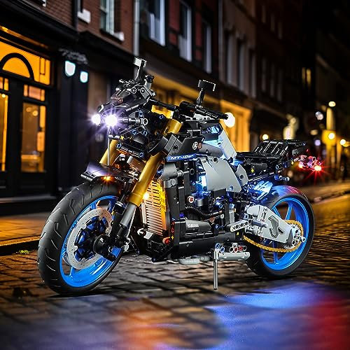 LIGHTAILING Led Licht für Lego- 42159 Yamaha MT-10 SP – Beleuchtungsset Kompatibel Mit Lego Modell (Lego Bausteinen Modell Nicht enthalten)
