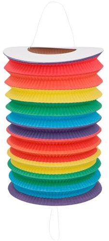 NEU Zuglaterne Regenbogen, aus Papier, 16cm