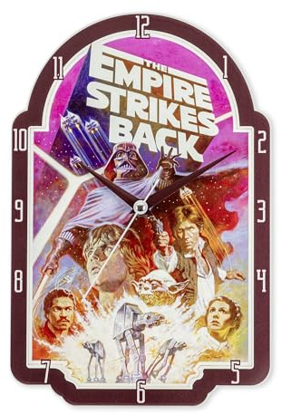 Star Wars Wanduhr, Metall, Mehrfarbig, Einheitsgröße