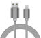 MOBISTAR USB C Charger Cable 3M, Type C Fast Charging Cable 3A Nylon Braided Lead Compatible with Samsung Galaxy S23/S22/S21/A54, MacBook, Huawei, Google Pixel, Sony Xperia, OnePlus (Grey, 3M)