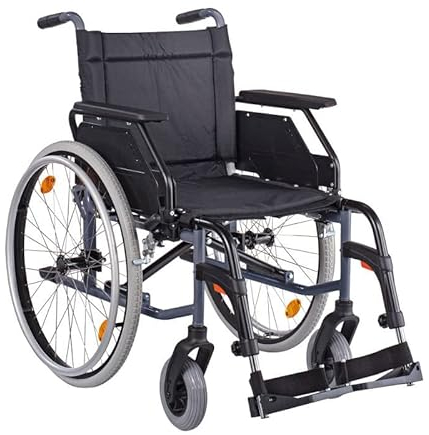 Dietz CANEO_B Standard-Faltrollstuhl mit Feststellbremse 45 cm