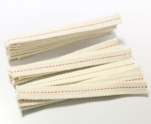 20 Stück Docht aus 100% Baumwolle kompatibel mit Brenner Feuerhand Sturm Laterne 276 und 275