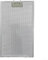 GLOBALHUT 1 x Fettfilter aus Metallgeflecht, Edelstahl-Dunstabzugshaubenfilter, Netz-Fettfilter für Küchen-Abluftventilator, kompatibel mit Dunstabzugshaube (1 Stück), 76TOB7M1V4I86548128WP414O1FV