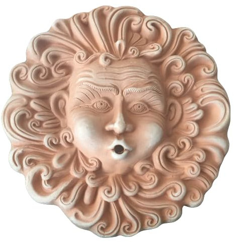 Le Terrecotte di Cassiano Fabio Mascherone Eolo in terracotta cm.38