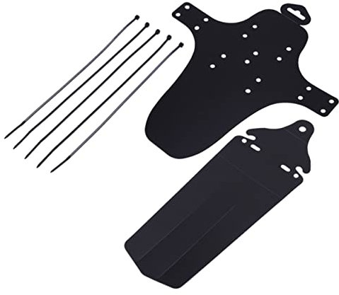 TOGEVAL Fahrrad-schutzblech Aus Kunststoff Für Mountainbikes Verstellbar Vorne Und Hinten Als Bike Wings-schutzblech Für Fahrradzubehör Flexibel Und Wasserabweisend
