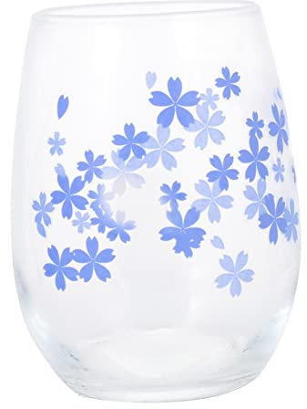 CIYODO Tasse à Fleurs De Cerisier Tasse à Changement De Couleur Verre Pour Eau à Boire