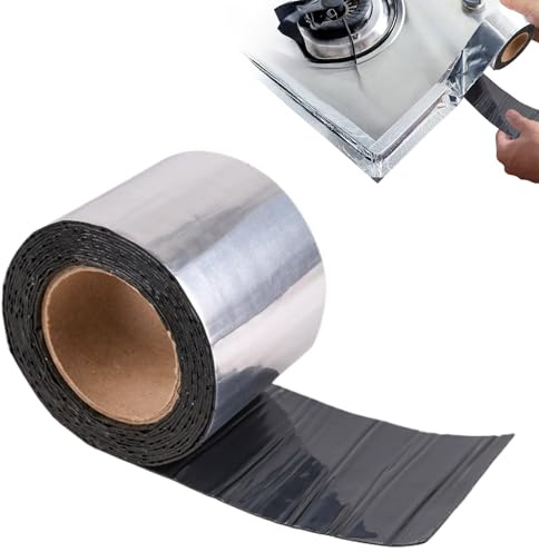 Wasserfestes Asphalt-Tape, selbstklebendes Asphalttape, selbsthaftend, wasserfest, Asphalt, Crack Filler für Driveway Roof Window Driveway Boat RV Awning Glass Pipe Joists Deck