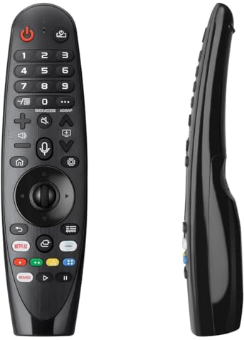 Telecomando Magic Voice per TV LG, sostituto del telecomando originale LG MR20GA MR21GA MR22GA MR23GA, compatibile con LG UHD OLED QNED NanoCell 4K 8K Smart TV, con indicatore e funzione vocale