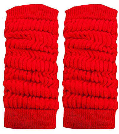 Toocool - Unisex Beinlinge Stulpen Tanz Tanzen Mode warm Winter LW01, rot, Einheitsgröße