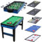 Sunnydaze Decor 10 Kombinationstisch mit Billard, Hockey, Fußball, Ping Pong und mehr, 101,6 cm