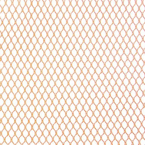 By Annie SUP209-PUMP Lightweight Mesh Fabric, Pumpkin