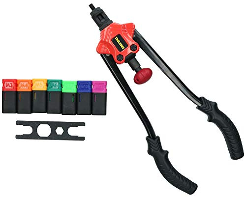 M3 – M12 Hand Nut Riveter Nut Sert Tool Fastener Fastening Riveting Kit 3-12mm