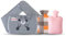 Borsa Acqua Calda Peluche 1,3L, Nifogo 3 in 1 Borsa Dell'acqua Calda, Hot Water Bottle per Collo, Spalle, Schiena Gambe Addome Vita