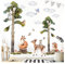 Grandora Wandsticker Waldtiere Kinderzimmer Wandaufkleber Wandtattoo DL772-4