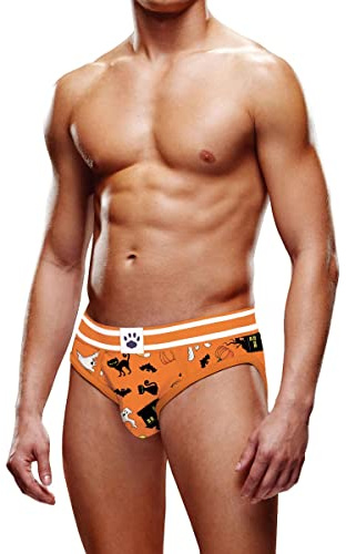 Prowler Halloween Brief - XXL - Orange - Size XXL