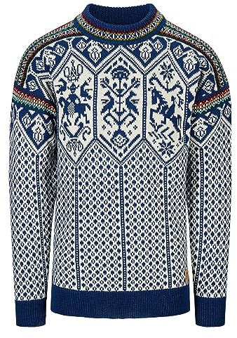 Dale of Norway 1994 Men’s Sweater 100% Wool Low Round Neck Sweater