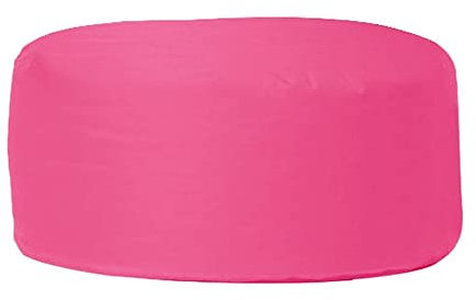 Pouf für den Garten, Rosa