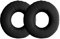 kwmobile Ear Pads Compatible with Sony WH-CH520 Earpads - 2x Replacement for Headphones - Black