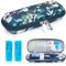 YOUSHARES Insulin Kühltasche mit Kühlakku, EVA Medikamenten Etui Reisetasche für Insulin Pen, Insulinspritzen, Insulin und Andere Diabetikerzubehör, Klein Diabetes Tasche für Unterwegs (Blaue Kamelie)