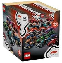 Box de 36 minifigures 71049 Voitures F1 a Collectionner