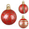 Aufblasbare Weihnachtskugeln,Aufblasbare Weihnachtskugeln für den Außenbereich - Riesige aufblasbare Weihnachtskugeldekoration | 24 Zoll großer Ball zum Aufhängen, aufblasbare Ornamente für Haustür, H