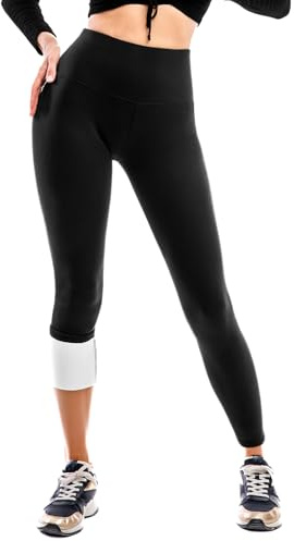 SINOPHANT Legging Doublé Polaire Femme, Pantalon Polaire Femme Thermique Taille Haute Chaud Hiver
