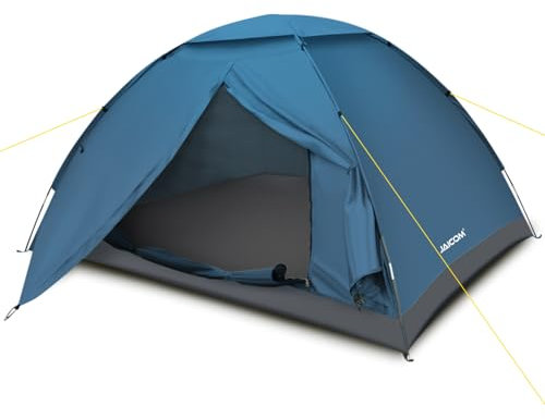 JAICOM Zelt 2 Personen Camping Zelt, Leicht, Stabil, Wasserdicht Kuppelzelt, 3-4 Saison Ultraleicht Zelte Mit Kleinem Packmaß, für Camping, Trekking, Familie, Outdoor