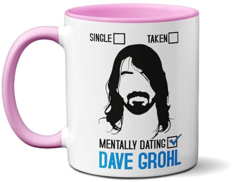Level 33 Mentally Dating Dave Grohl! - Mug Pink