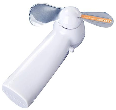 HOMSFOU Petit Ventilateur De Bureau Mini Ventilateur De Poche Portatif De Table Portable à Main Rechargeable De Bureau Brillant