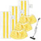 6 panni in microfibra per scopa a vapore, accessori per scopa a vapore, lavabili e riutilizzabili, per pulitori a vapore Kärcher Easyfix SC 1, SC 2, SC 3, SC 4, SC 5