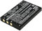 Gmmhhs Batería de repuesto para Vivitar DVR-830XHD, DVR-840XHD, Vivicam 3795, Vivicam 3930, 4000, P/N: 024-910001-10, 02491-0006-10, 02491-0009-01 1050 mAh/3 .7 V