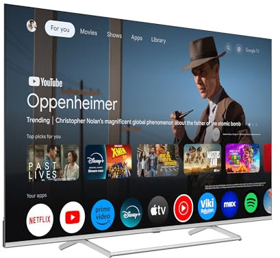 Strong - TV 4K QLED ULTRA HD - SRT65UG8773C | 65'' (165 cm) - Smart TV connessa a Internet, Dolby Vision Atmos, DVB-T2/C/S2