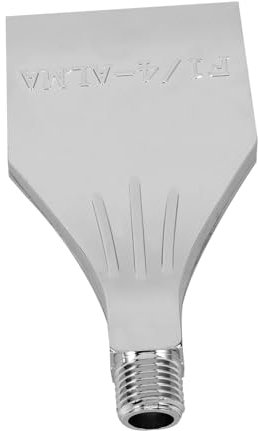 PRETYZOOM Aluminum Alloy Blower Nozzle Flat Air Jet Nozzle for Air Compressor Drying Machine Accessory Replacement