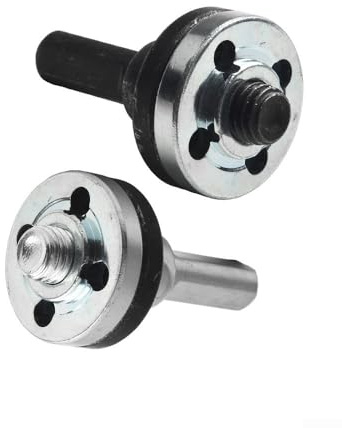 Zilimontt 2PCS Electric Drill to Angle Grinder Connecting Rod Adapter Accessories 10mm Steel Conversion Kit for Corded and Cordless Drills with Cutting Discs Polishing