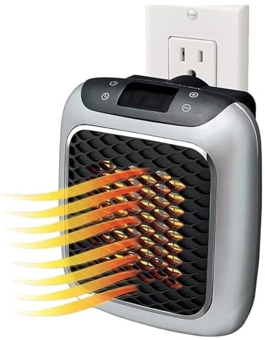 Wellheater Heizung Steckdose, Mini Heizung Steckdose Well Heater Wärmen Sie Ihr Zuhause sofort, Die perfekte Lösung für wohlige Wärme an kalten Tagen