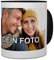 PhotoFancy® - Tasse mit Foto Bedrucken Lassen - Fototasse Personalisieren – Kaffeebecher zum selbst gestalten (Schwarz)