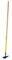 Leborgne, Binette 16 cm Manche Bois, Vert, Lame affûtée et trempée, Ergonomie, Manche extra-long de 150 cm pour prévenir du mal de dos, Outil 3 en 1 pour le potager, les massifs et le maraichage