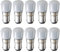 NCC-Licht 10 x LED Leuchtmittel mini Röhre T23 Nähmaschine 1,5W BA15d B15d matt Tageslicht kaltweiß 6000K