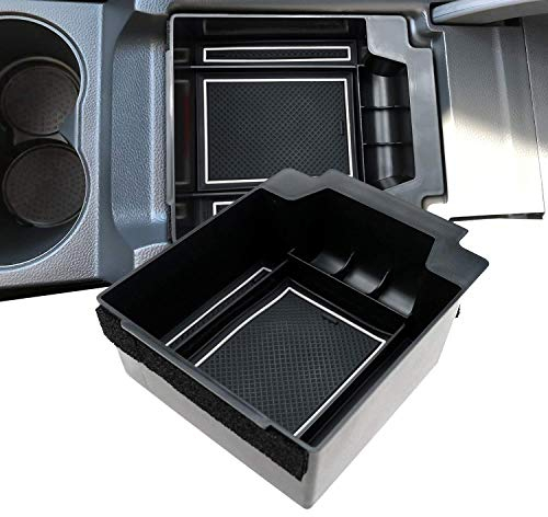 LFOTPP für Seat Ateca Mittelkonsole Aufbewahrungsbox, Armlehne Organizer Tray Mittelarmlehne Handschuhfach Mittelarmlehne Auto Zubehör Storage Box Mittelarmlehne Handschuhfach (Weiß)