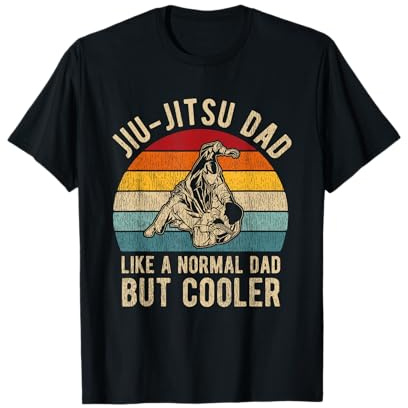 Lustiger Brazilian Jiu-Jitsu BJJ Vater Männer Spruch T-Shirt