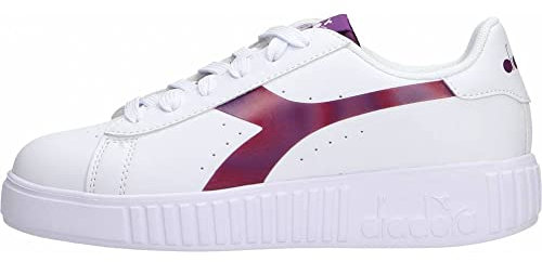Diadora Game Step Kaleido PS, Sneakers, C7821 White Dahlia Viola, 39 EU