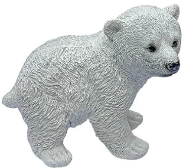 Generisch Eisbär Dekofigur Polarbär Maritim weiß kalt Raubtier Deko