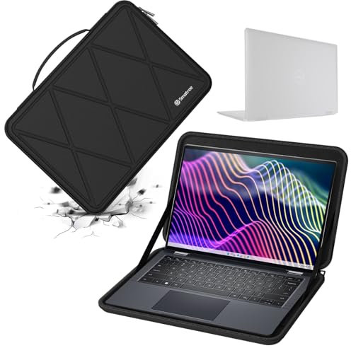Smatree Hard EVA Protective Sleeve Case Compatible for 14 inch DELL Latitude 9450/9440/9430/9420/9410 or 2-in-1 Notebook Bag (X8038)