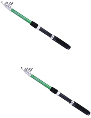 Kisangel 2St Reparaturset für Fahrradreifen Angelrute Schwimmbrille für Herren gefälschte Hühnerkeule Mann Reiserute Angeln GFK Glas Jadegrün Reisen