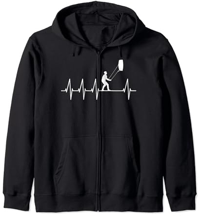 Steering Kite Heartbeat Power Kite, Steering Mat Zip Hoodie