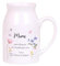 Personalised Ceramic Jug Vase, If Mums were flowers, I'd pick you, Ideal for Mum, Grandma, Auntie or Nan - Perfect Birthday Gift
