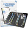 XIRON [2 Unités] Papier Protection Écran pour iPad Pro 13 Pouces M4 2024, Film en Papier PET mat pour Apple Pencil, Écrire et Dessiner Comme sur du Papier, Anti-éblouissement/Anti-Empreintes